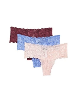 Women's Say Never Comfie Thong 3 Pack