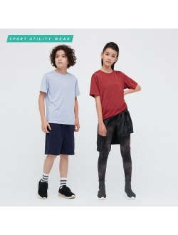 KIDS DRY-EX CREW NECK SHORT-SLEEVE T-SHIRT