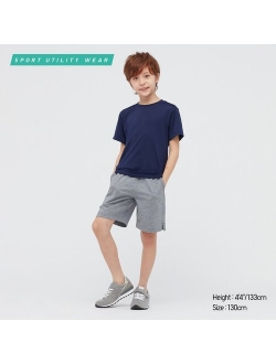 KIDS DRY-EX CREW NECK SHORT-SLEEVE T-SHIRT