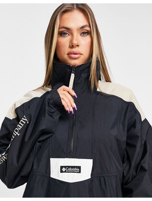 Columbia Santa Ana anorak jacket in black