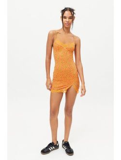 Motel Coti Lace Trim Mini Slip Dress