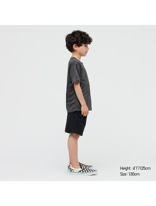 Uniqlo KIDS DRY-EX CREW NECK SHORT-SLEEVE T-SHIRT (FUTURA LABORATORIES)