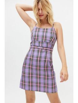 Love + Harmony Plaid Mini Dress