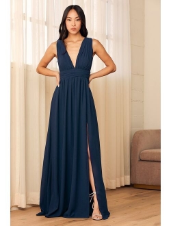 Heavenly Hues Taupe Maxi Dress