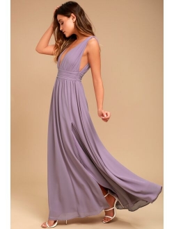 Heavenly Hues Taupe Maxi Dress