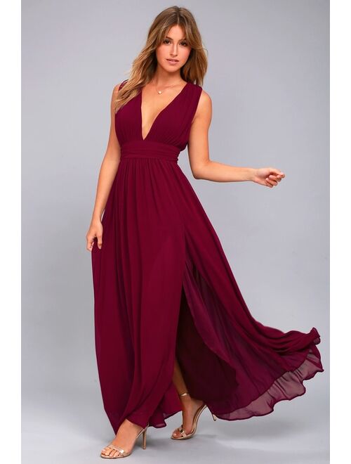 Lulus Heavenly Hues Taupe Maxi Dress