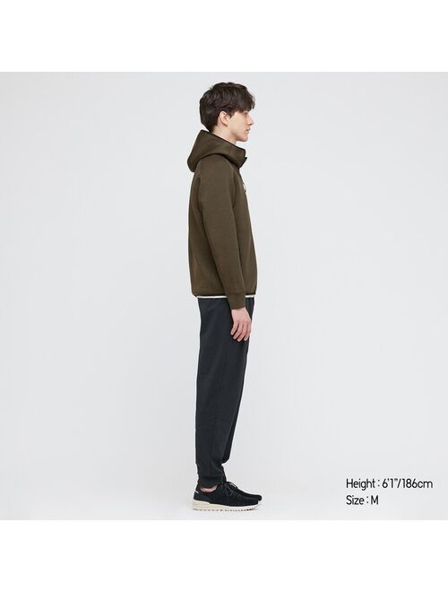 Uniqlo MEN ULTRA STRETCH DRY SWEAT FULL-ZIP HOODIE