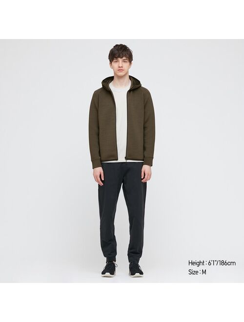 Uniqlo MEN ULTRA STRETCH DRY SWEAT FULL-ZIP HOODIE