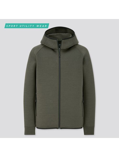 Uniqlo MEN ULTRA STRETCH DRY SWEAT FULL-ZIP HOODIE