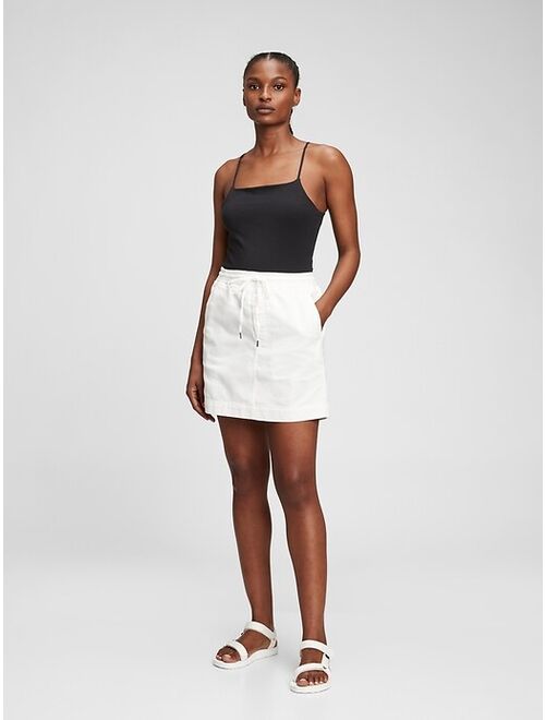 GAP Ribbed Mini High Waist Skirt