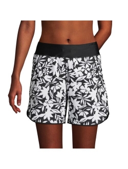 Quick Dry Thigh-Minimizer With Panty Swim Board Shorts