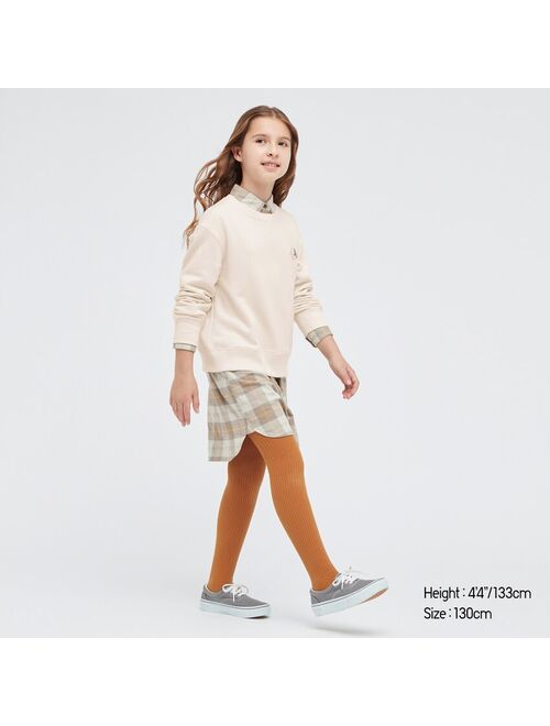 Uniqlo KIDS ULTRA STRETCH LONG-SLEEVE SWEATSHIRT