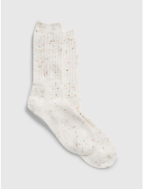 GAP Knit Fabric Crew Socks