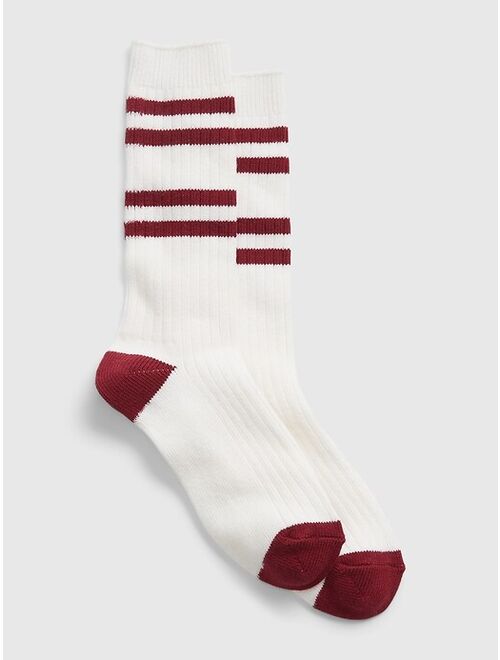 GAP Knit Fabric Crew Socks