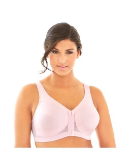 Glamorise Plus Size Full-Figure MagicLift Front Close Posture Back Support Bra 1265