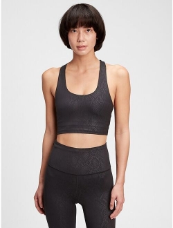 GapFit Eclipse Racerback Longline Sports Bra