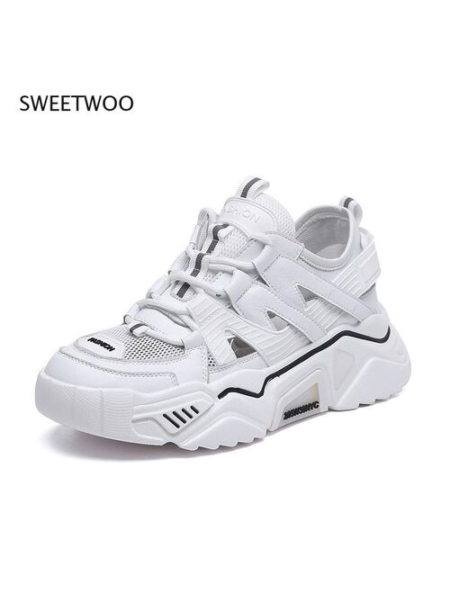 Women's Large Size Candy Color Fashion Sneakers, Mesh Breathable Comfortable Casual Shoes, Fashion Women's Sneakers