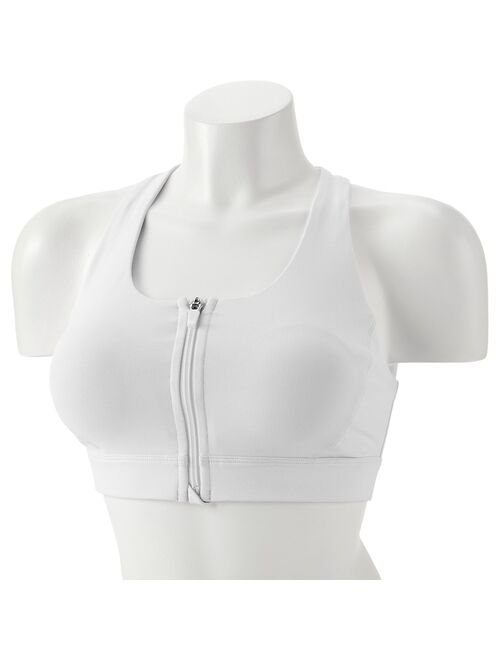 Tek Gear® Medium Impact Zip-Front Sports Bra