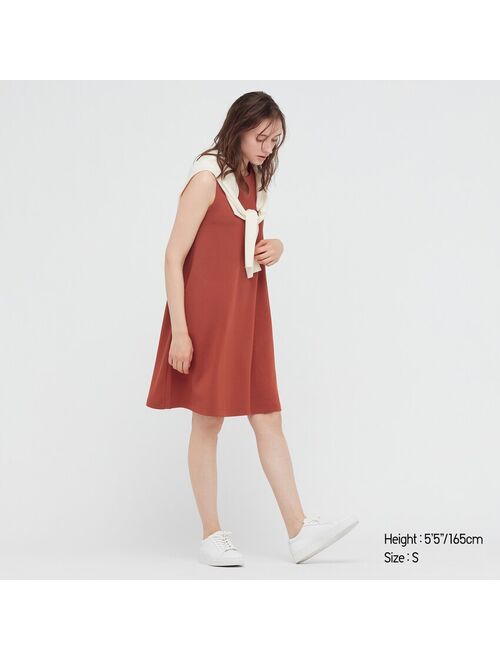 Uniqlo WOMEN STRETCH SLEEVELESS DRESS