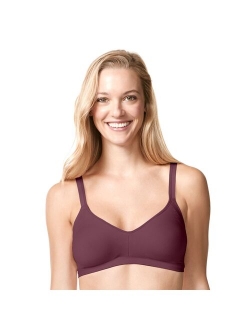 Women's Easy Does It Underarm Smoothing with Seamless Stretch Wireless Lightly Lined Comfort Bra Rm3911a