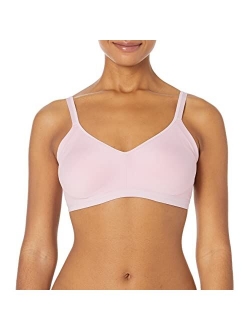 Women's Easy Does It Underarm Smoothing with Seamless Stretch Wireless Lightly Lined Comfort Bra Rm3911a