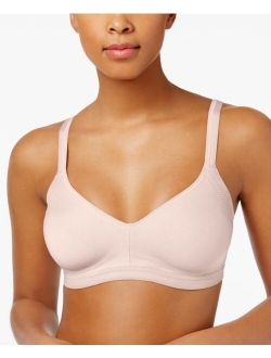 Women's Easy Does It Underarm Smoothing with Seamless Stretch Wireless Lightly Lined Comfort Bra Rm3911a