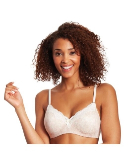 Comfort Devotion Ultimate Lace-Trim Wire-Free with Lift Bra 09456