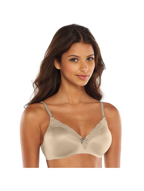 Maidenform Comfort Devotion Ultimate Lace-Trim Wire-Free with Lift Bra 09456