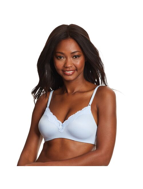 Maidenform Comfort Devotion Ultimate Lace-Trim Wire-Free with Lift Bra 09456