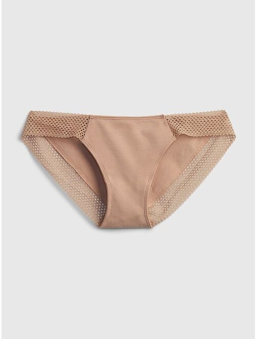 GAP Stretch Cotton Lace Bikini