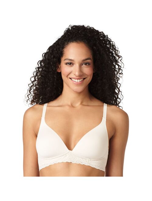 Warner's Cloud 9 Wire Free Lace Band Contour Bra RO5691A