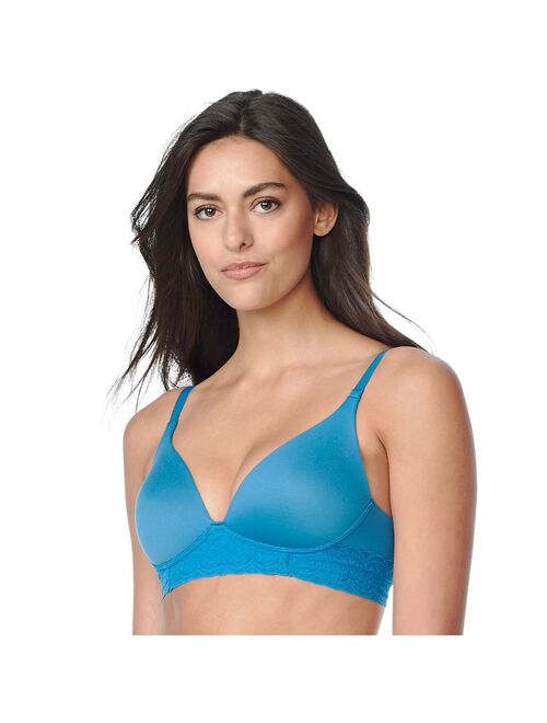 Warner's Cloud 9 Wire Free Lace Band Contour Bra RO5691A