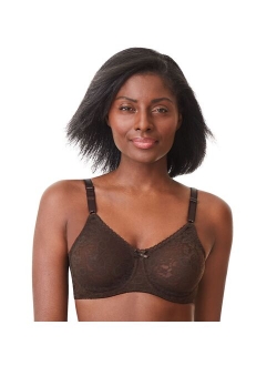 Lace 'n Smooth Comfort-U Back Full-Figure Bra 3432