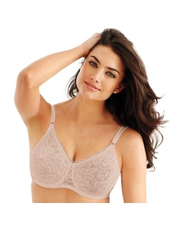 Lace 'n Smooth Comfort-U Back Full-Figure Bra 3432