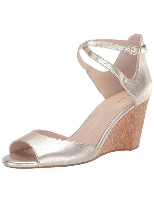 Cole Haan Women's Sadie Grand Open Toe Wedge Sandal (75mm Pump