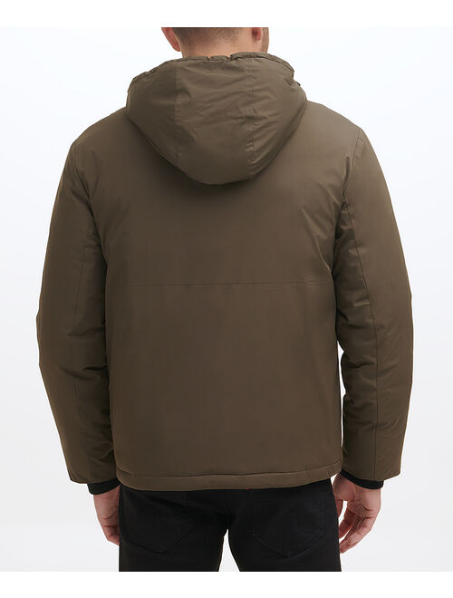 Cole Haan Olive Hooded Down Jacket - Men