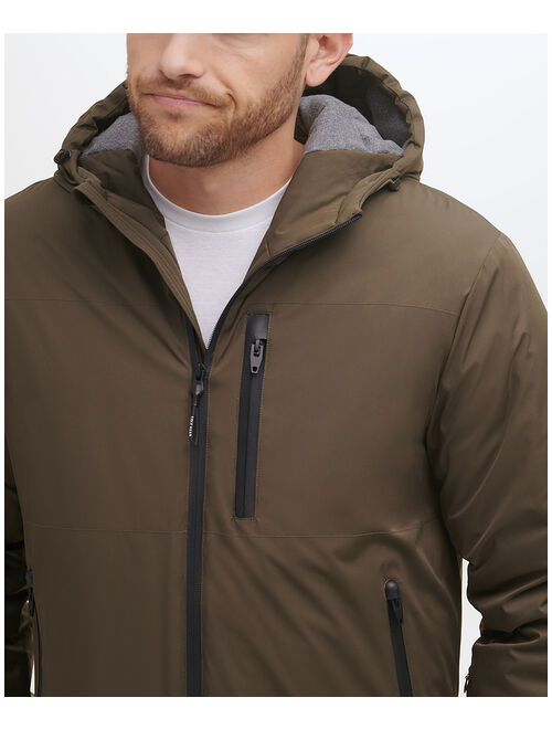 Cole Haan Olive Hooded Down Jacket - Men