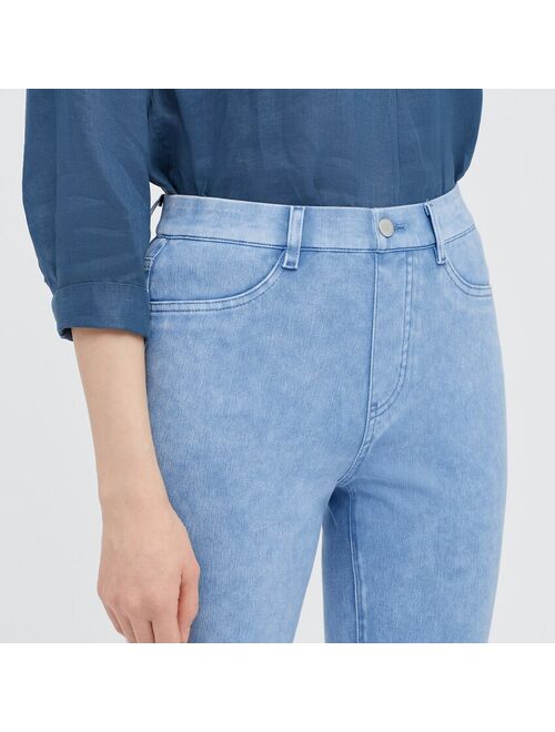 Buy Uniqlo WOMEN ULTRA STRETCH CROPPED LEGGINGS PANTS online