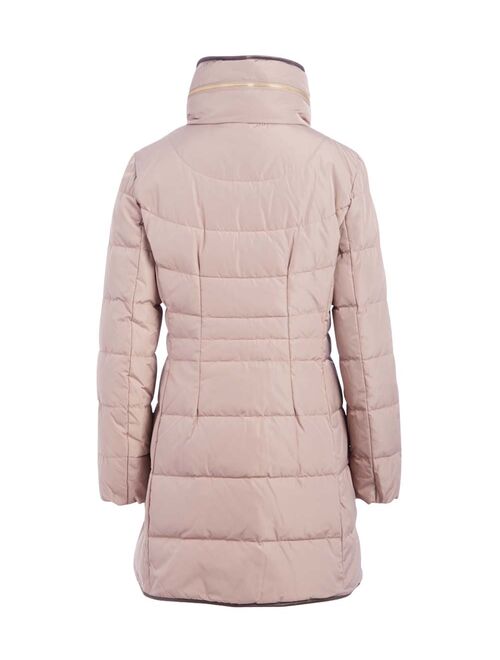 Cole Haan | Cashew Faux Fur Collar Puffer Coat - Women