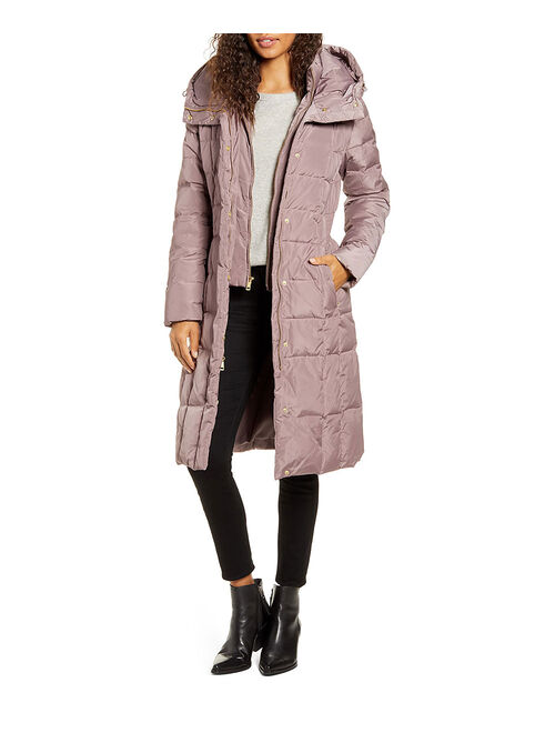 Cole Haan | Mauve Down Hooded Puffer Coat - Women