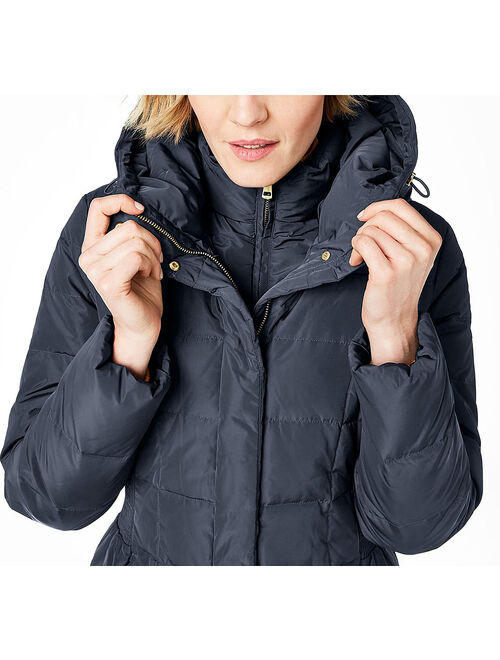 Cole Haan | Graphite Down Hooded Puffer Coat - Women