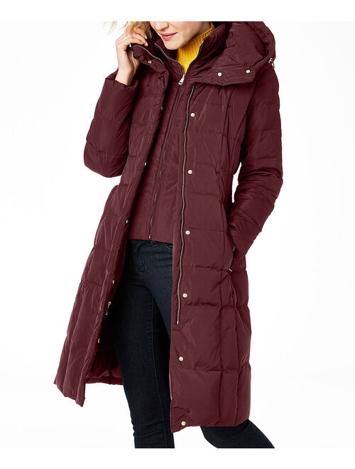 Cole Haan | Merlot Down Hooded Puffer Coat - Women