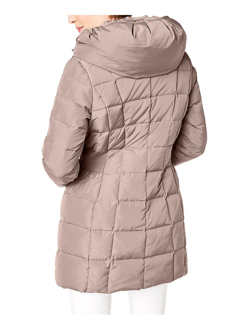 Cole Haan | Cashew Zip-Front Down Hooded Puffer Coat - Women