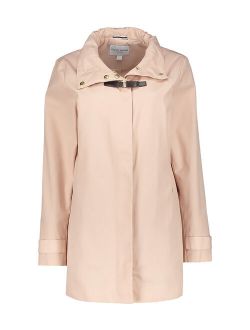 | Nude Zip-Up Coat - Women