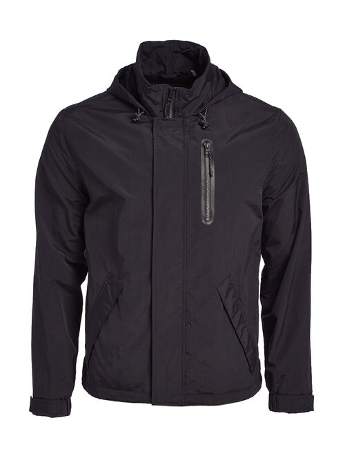 Cole Haan | Black Zip-Pocket Rain Jacket - Men