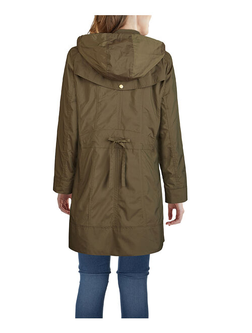 Cole Haan | Olive Packable Hooded Raincoat - Women