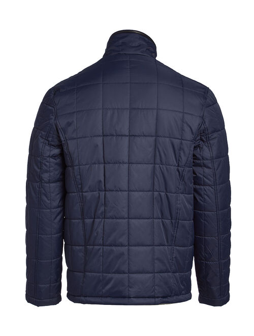 Cole Haan | Navy High-Collar Quilted Jacket - Men