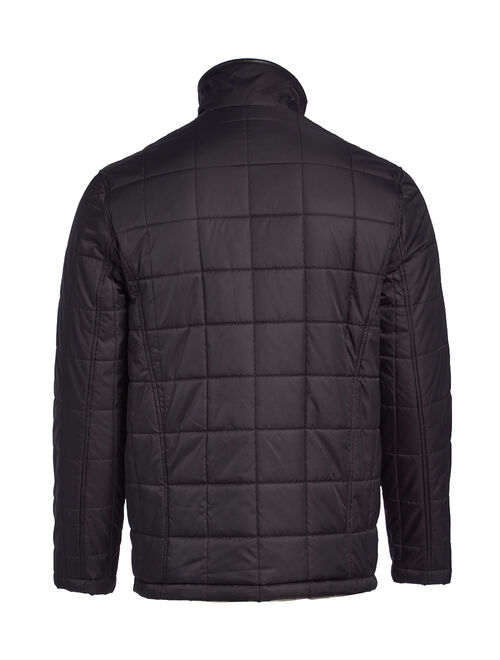 Cole Haan | Black High-Collar Quilted Jacket - Men