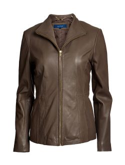 | Stone Leather Jacket - Women