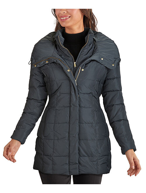 Cole Haan | Graphite Down Zip-Front Parka - Women